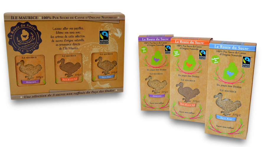 Packaging boîtes sucre de canne